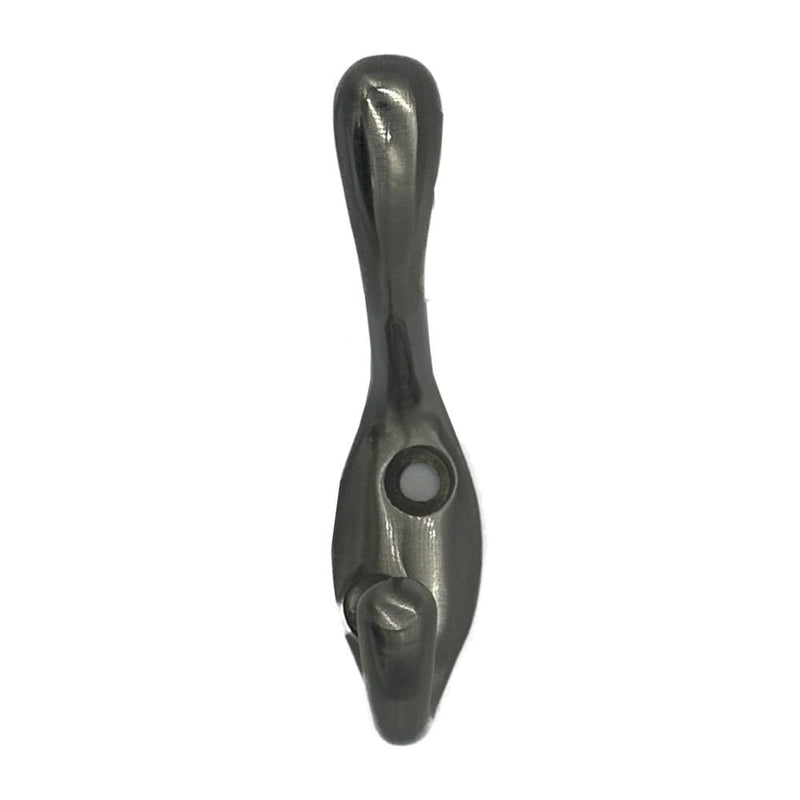 Single Hook, 3.5", Matte Nickel, 3pk H3