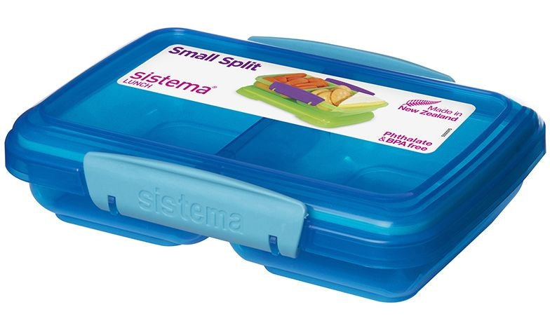 Sistema Small Split To Go Food Storage Container, 350 mL (11.8 oz), BPA-Free G2