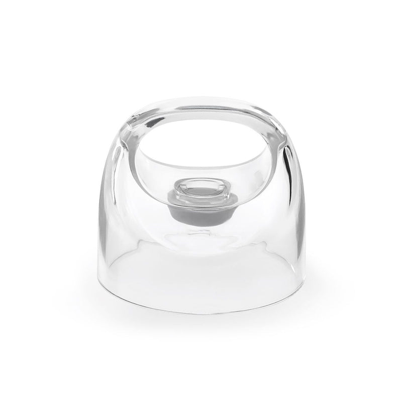 SMEG 300W Stainless Steel Personal Jar Blender, Clear B3