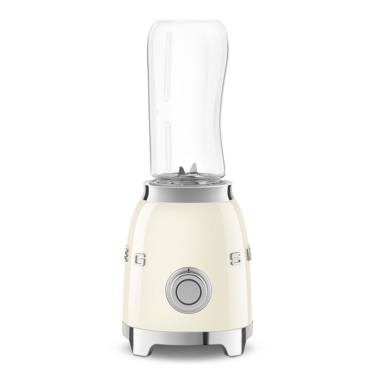 SMEG 300W Stainless Steel Personal Jar Blender, Cream