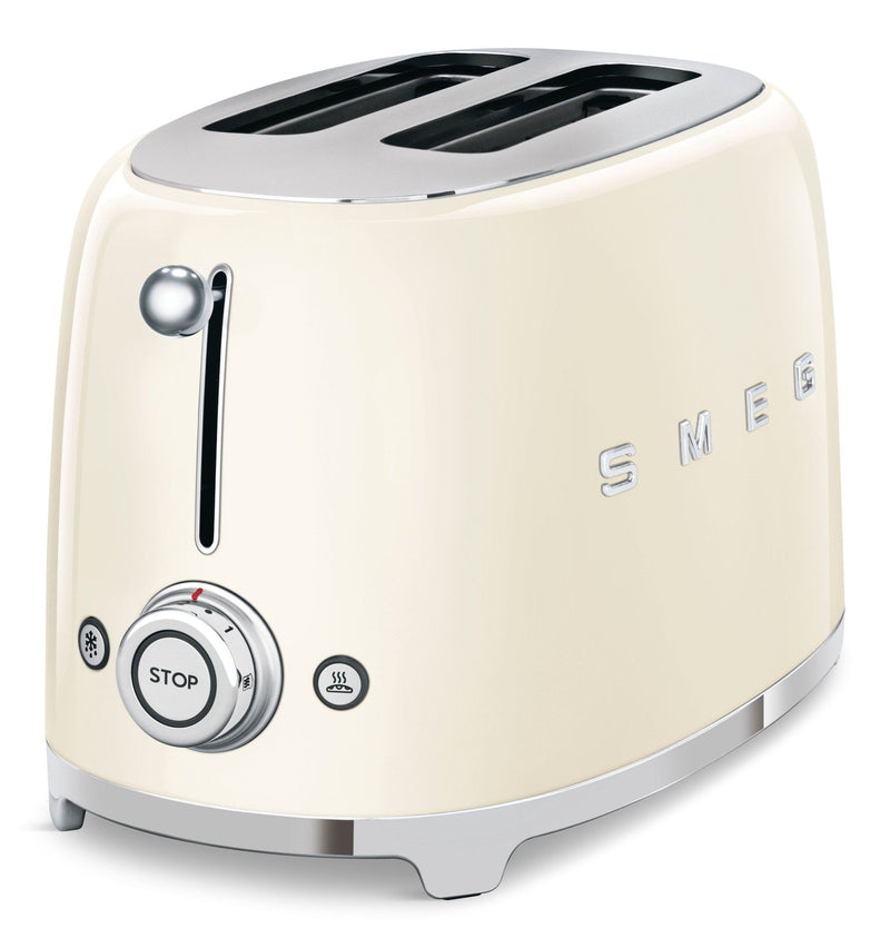 Smeg 50's Retro 2-Slice Toaster, Cream O6