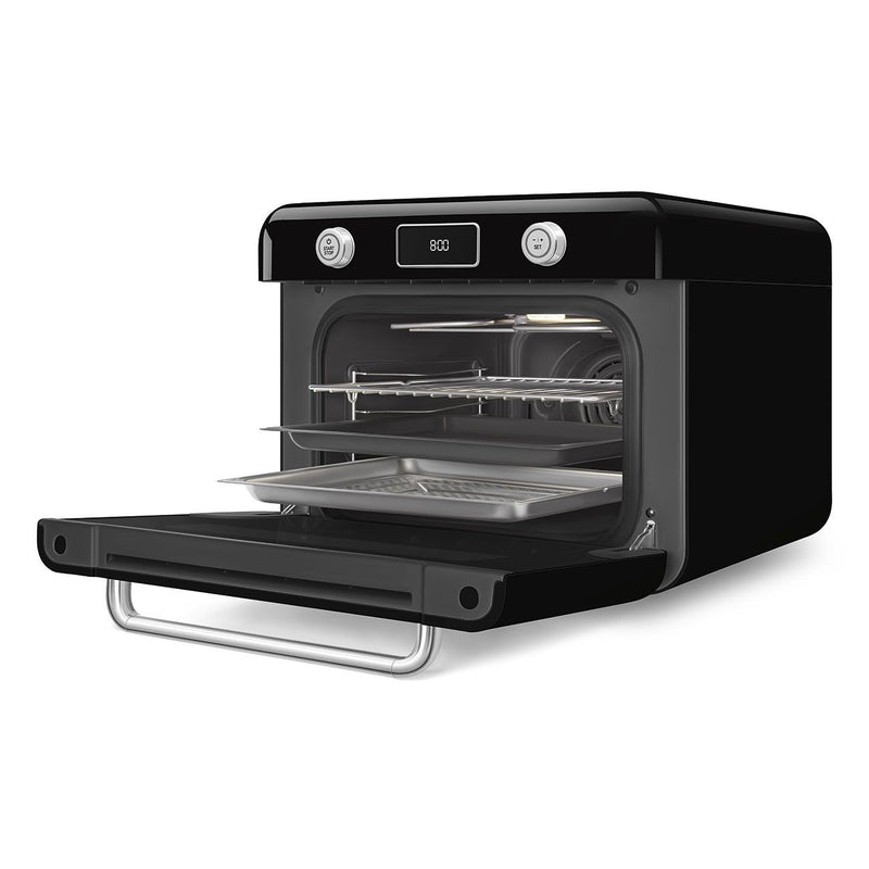 SMEG Combi Multifunction Steam Oven with Airfry, Black C5