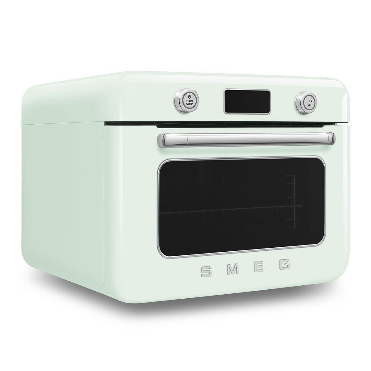 SMEG Combi Multifunction Steam Oven with Airfry, Pastel Green