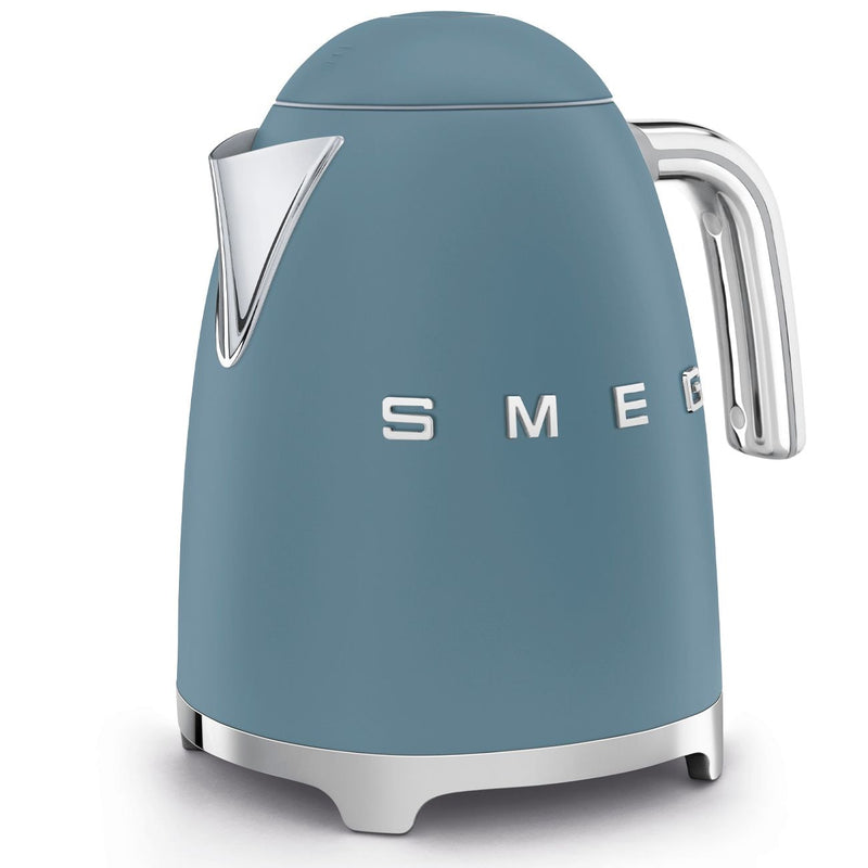 SMEG Cordless Kettle with Auto Shut Off, Matte Storm Blue, 1.7L A2