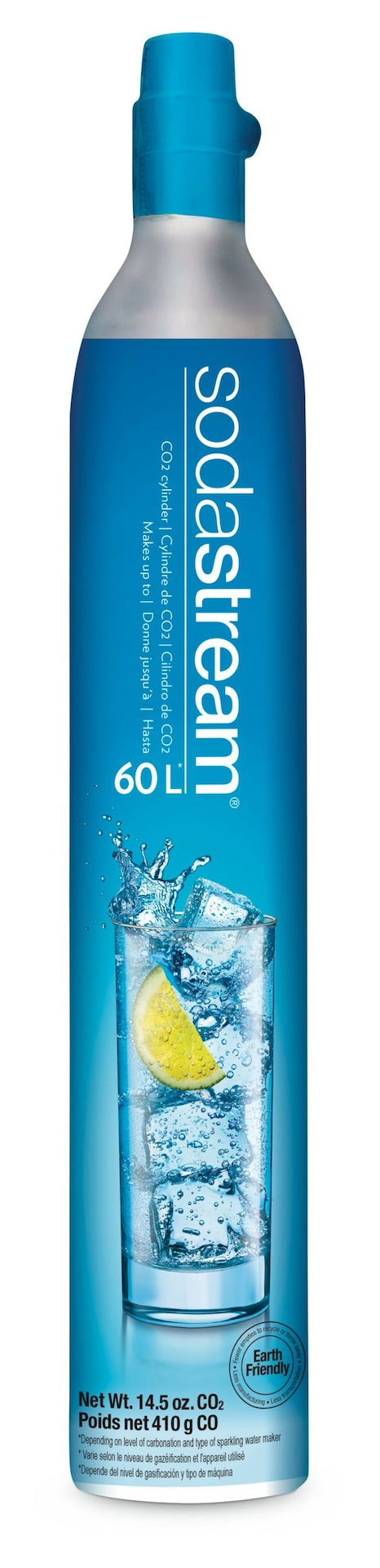 SodaStream CO2 Carbonating Cylinder, 60-L, Exchange Program D7