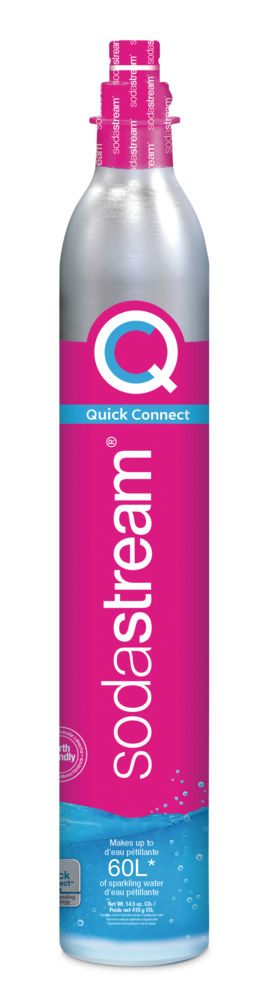 SodaStream CO2 Quick Connect Carbonator, 60-L, Exchange Program Q4