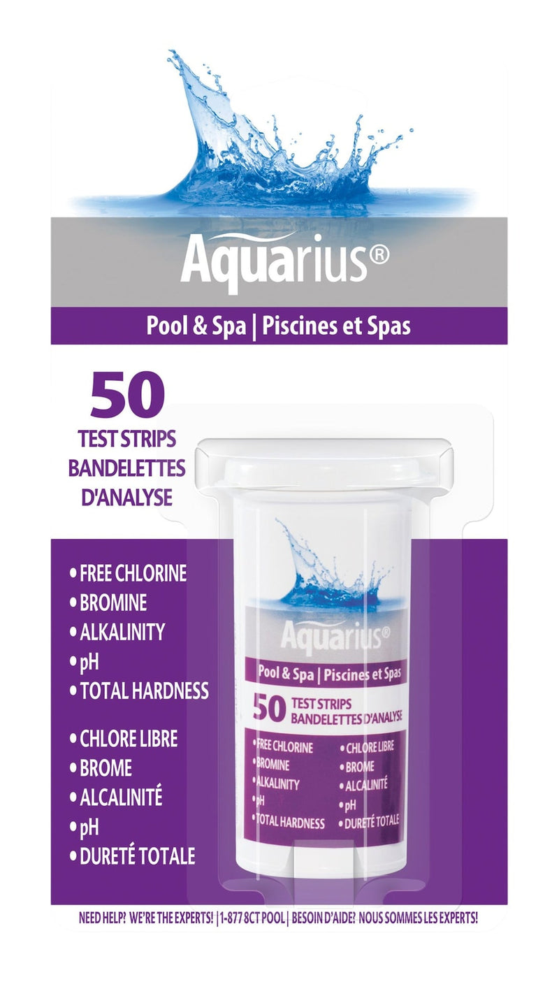 Sodium Chloride Pool & Spa Test Strips, 50-pk F0