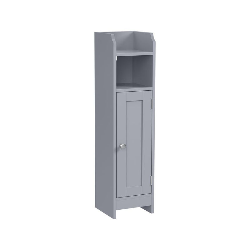 Songmics Home 6-Tier Dove Grey Cabinet with 5 Adjustable Shelves Y2