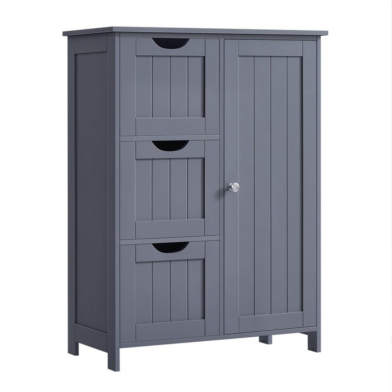 Songmics Home White Freestanding Cabinet with Drawers Z8