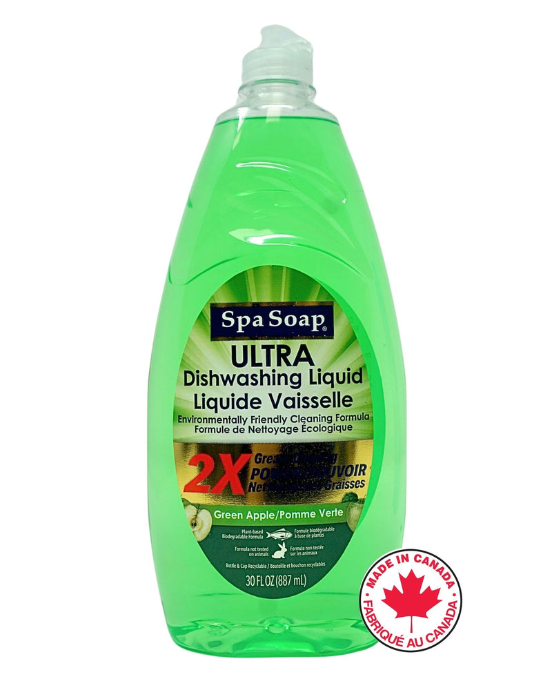 Spa Soap Ultra Liquid Dish Soap Detergent, Assorted Scents, 887-mL Q5