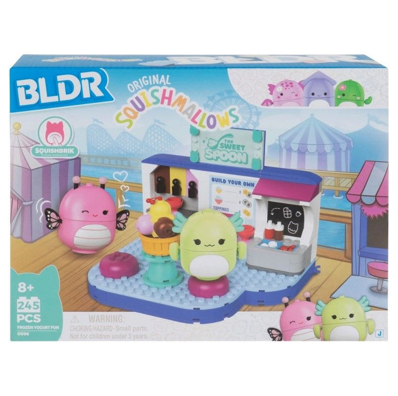 Squishmallows BLDR Medium Character Playset, 2-in, 2-pc E3