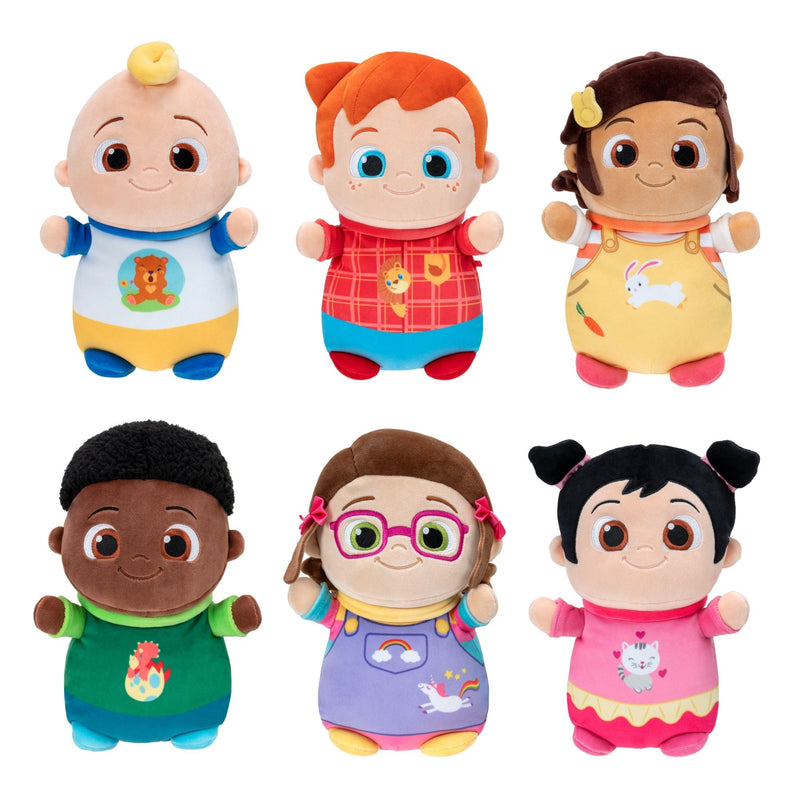 Squishmallows HugMees CoComelon Baby JJ Plush Doll, 10-inch Soft Plush Toy Q6