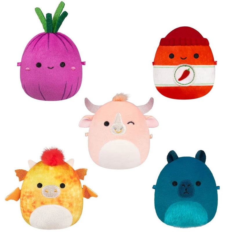 Squishmallows Micromallows Collectibles for Ages 3+, 5-pk J6