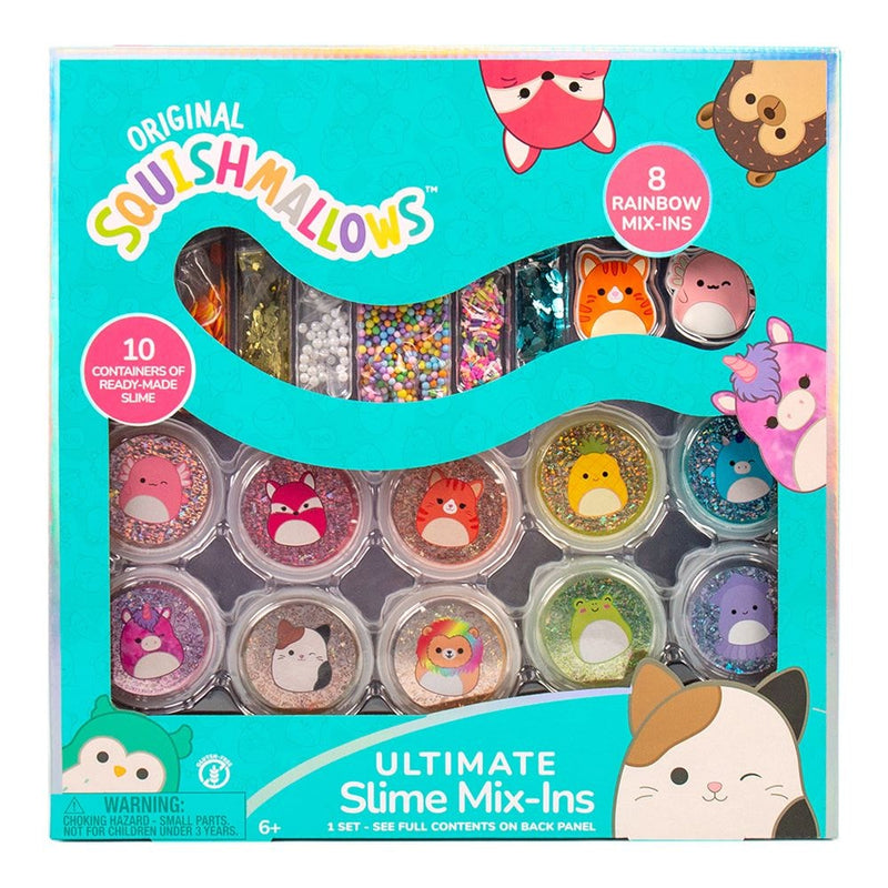 Squishmallows Original Ultimate Slime Mix'Ins, 10-pk F7