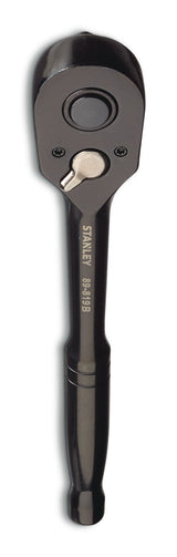 Stanley Professional Grade 1/2-in Drive Ratchet, Black Chrome