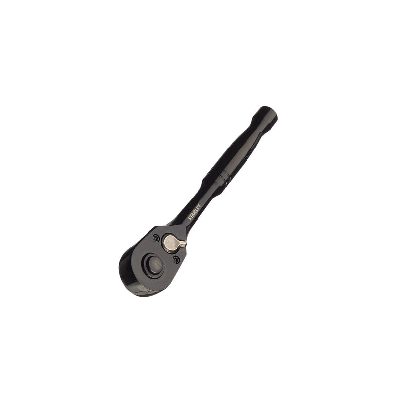 Stanley Professional Grade 1/4-in Drive Ratchet, Black Chrome S4