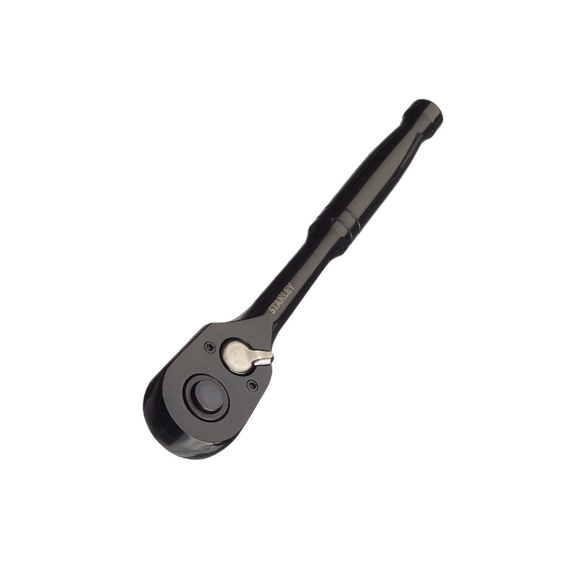 Stanley Professional Grade 3/8-in Drive Ratchet, Black Chrome I7