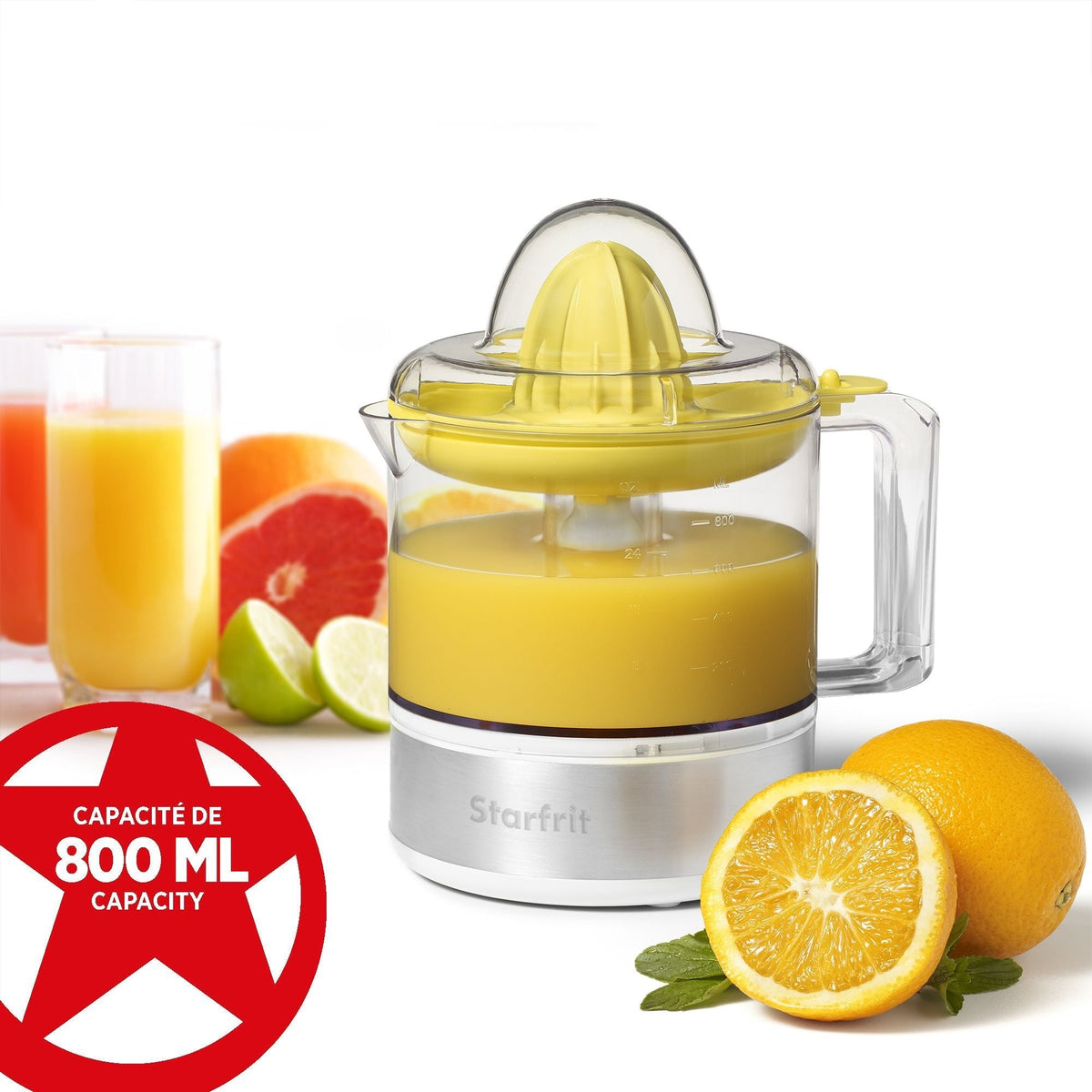 Starfrit 30W New Easy Juicer with Adjustable Filter