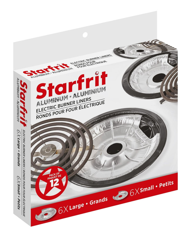 Starfrit Disposable Aluminum Foil Stove Burner Cover M2