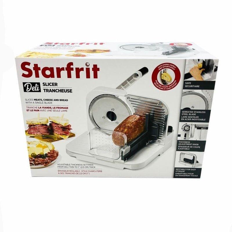 Starfrit Manual Deli Slicer with Stainless Steel Blade O5