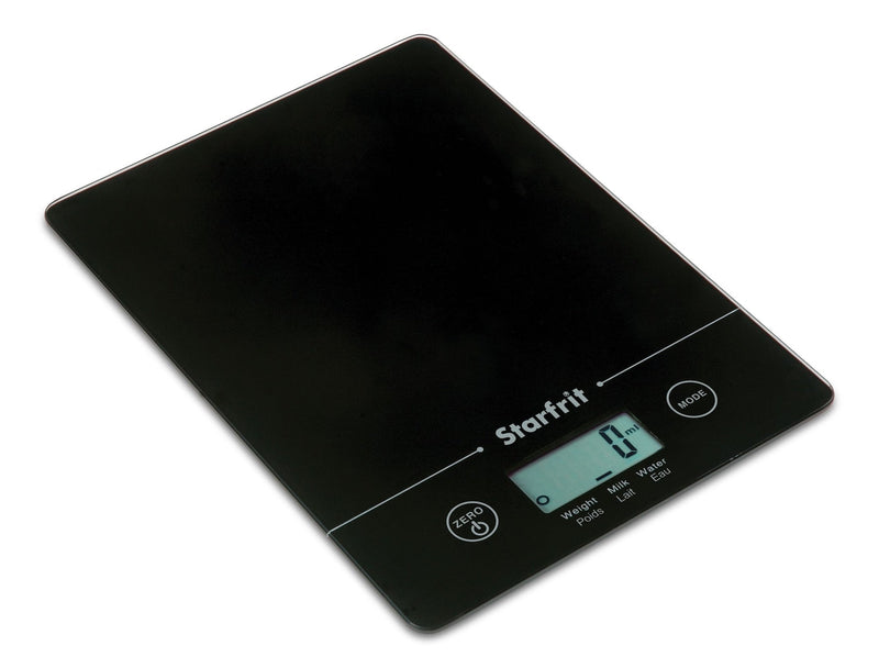 Starfrit Slim Glass Kitchen Scale, 5-kg, Assorted I7