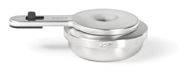 Starfrit Stainless Steel Fondue Burner Set, One-Size, Adjustable, 4-pc K0