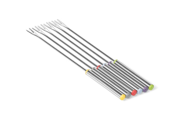 Starfrit Stainless Steel Fondue Fork Set, Dishwasher Safe, One Size, 6-pc N6