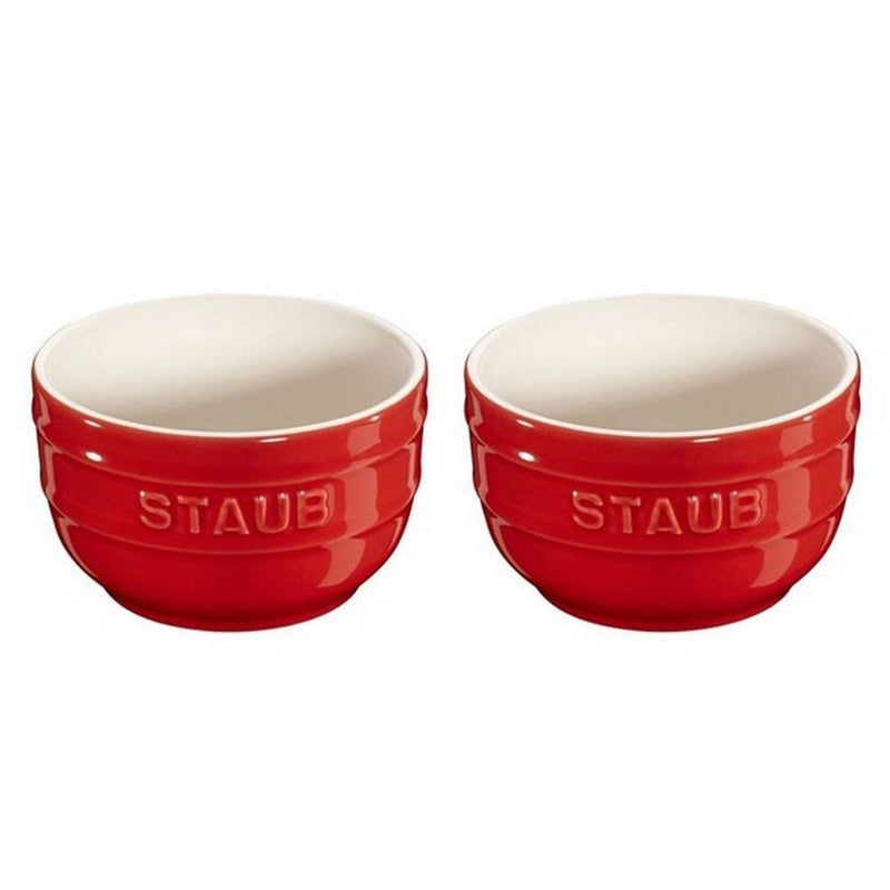 Staub 2piece Ramekin Set - Cherry V5