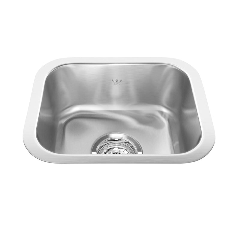 Steel Queen Single Stainless Steel Sink, 13.38x11-in B5