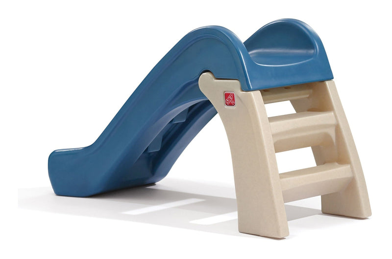 Step2 Outdoor Portable Play & Fold Jr. Baby Slide, Blue, Ages 1.5+ Y9