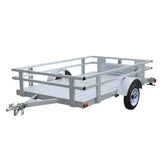 Stirling 5x8-ft Rail Side Galvalume Plus Stirling Kit Trailer