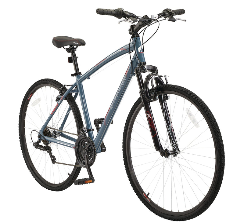 Stratus Talisman Hybrid Bike, 700C, Purple D8
