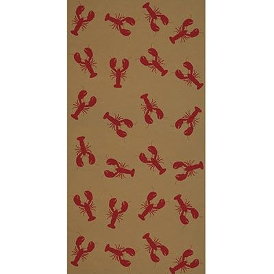 Summer Lobster Kraft Paper Table Roll, 24 x 50-in C6