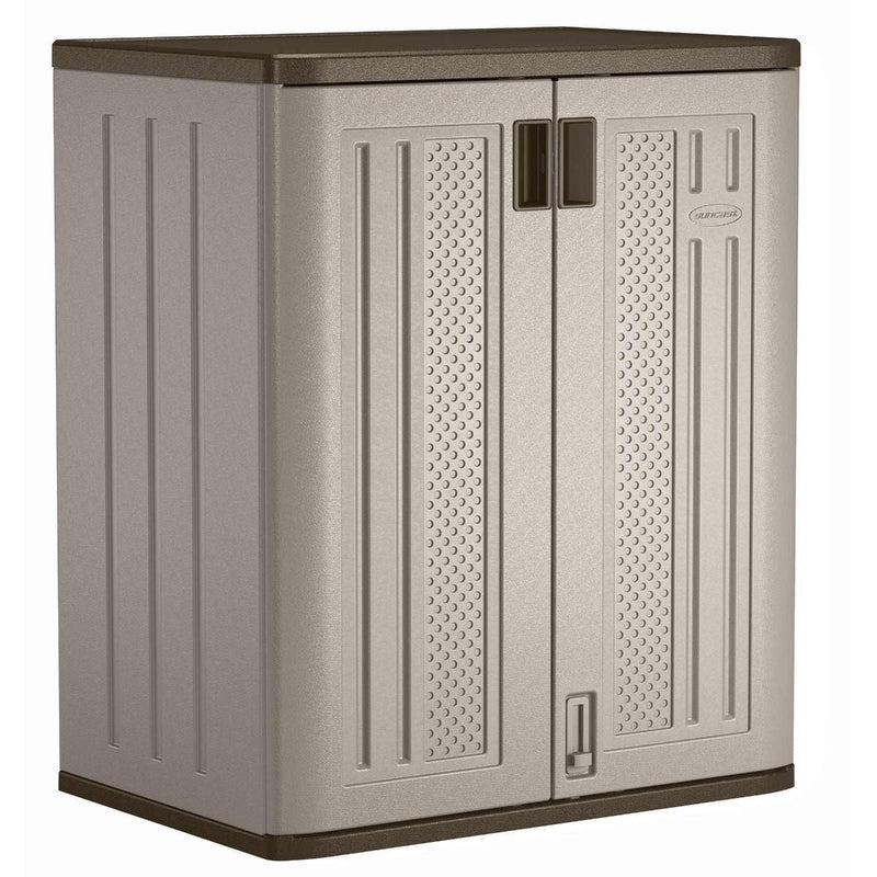 Suncast 2-Shelf Base Storage Cabinet, 75-lb Capacity Z2