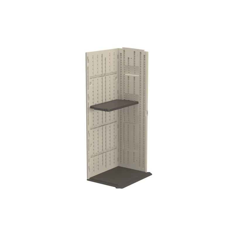 Suncast Vertical Resin Shed Shelf Kit, 30-lb Capacity D8