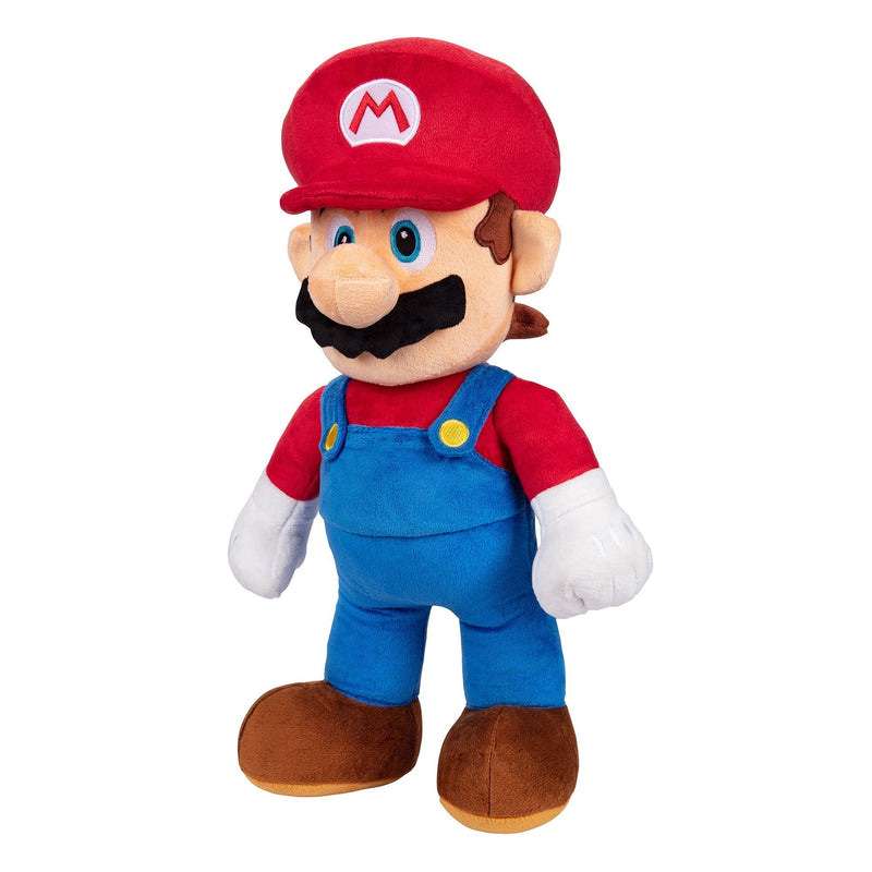 Super Mario Jumbo Basic Plush Mario, Red/Blue Y2