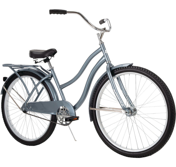 Supercycle Classic Cruiser Comfort Bike 26-in Wheel, Grey Q4