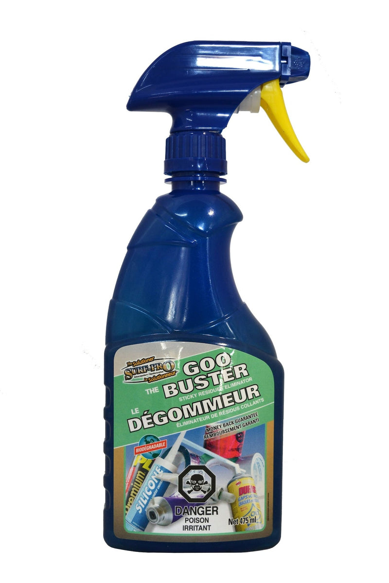 Surf-Pro The Goo Buster Multi-Purpose Sticky Residue, Glue & Adhesive Remover, 475-mL N5