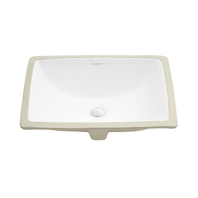 Swiss Madison Plaisir 18.5 Rectangular Under-Mount Bathroom Sink J5