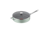 T-fal Inspire Ceramic Non-Stick 5qt Jumbo Cooker, Mint