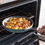 T-fal Inspire Ceramic Non-Stick 5qt Jumbo Cooker, Mint
