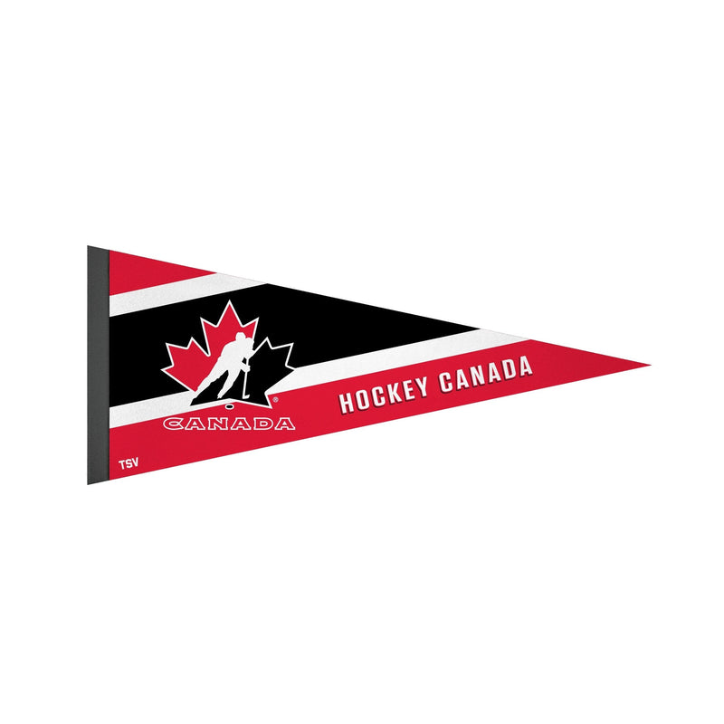 Team Canada Hockey Felt Pennant For Hockey Fans/Collectors, 12-in x 30-in V7