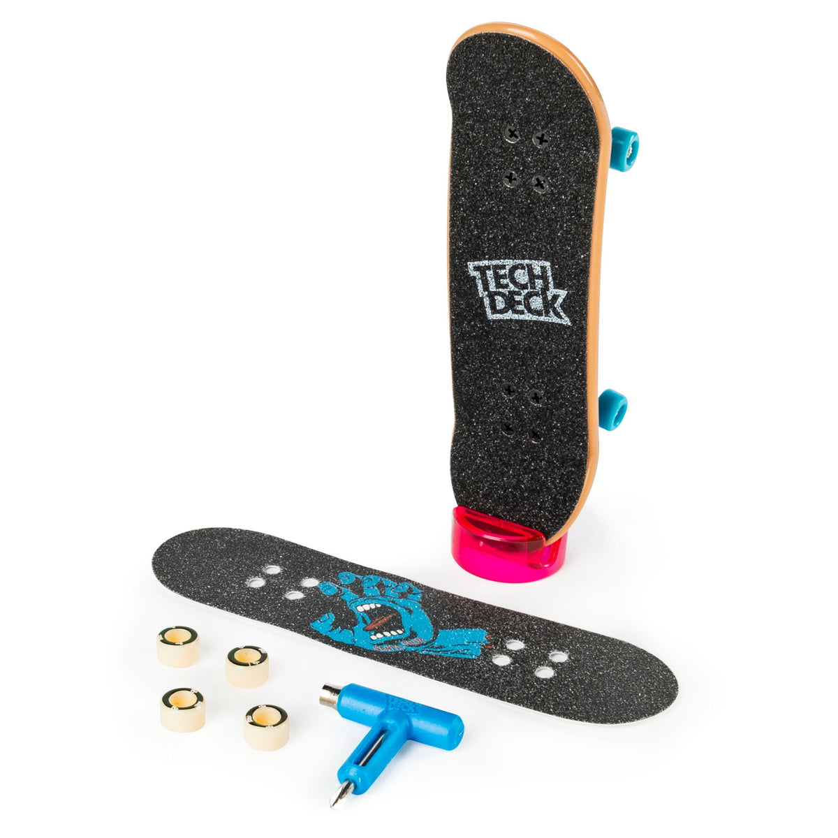 Tech Deck 96-mm Fingerboard Mini Skateboard with Authentic Designs, Ages 6+