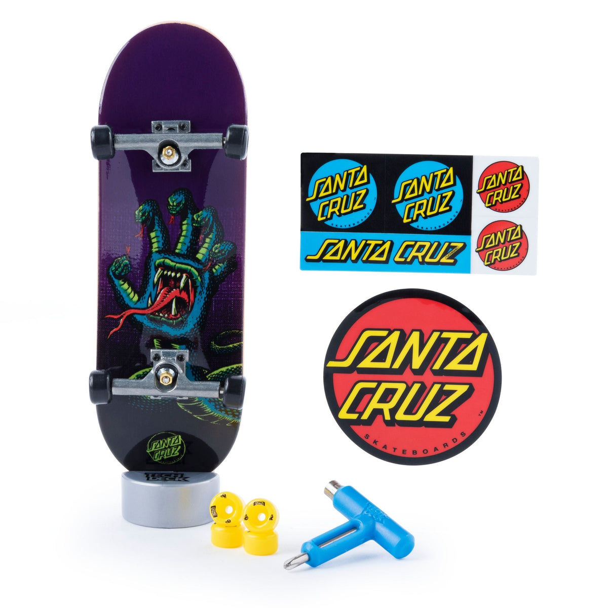 Tech Deck 96-mm Fingerboard Mini Skateboard with Authentic Designs, Ages 6+