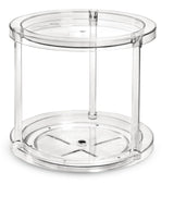 The Home Edit by iDESIGN Clear 2-Tier Rotating Turntable Organizer