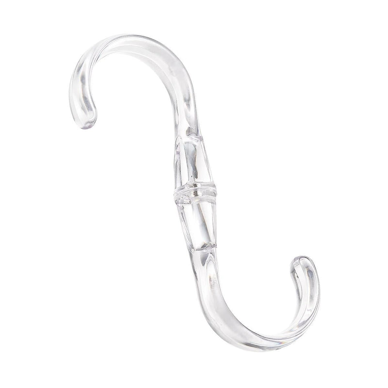The Home Edit Clear Hanging S Hook, For Closet Organization M1