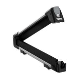 Thule SnowPack Stainless Steel Roof Top Mount Ski/Snowboard Rack, Medium, Black, 2-pc