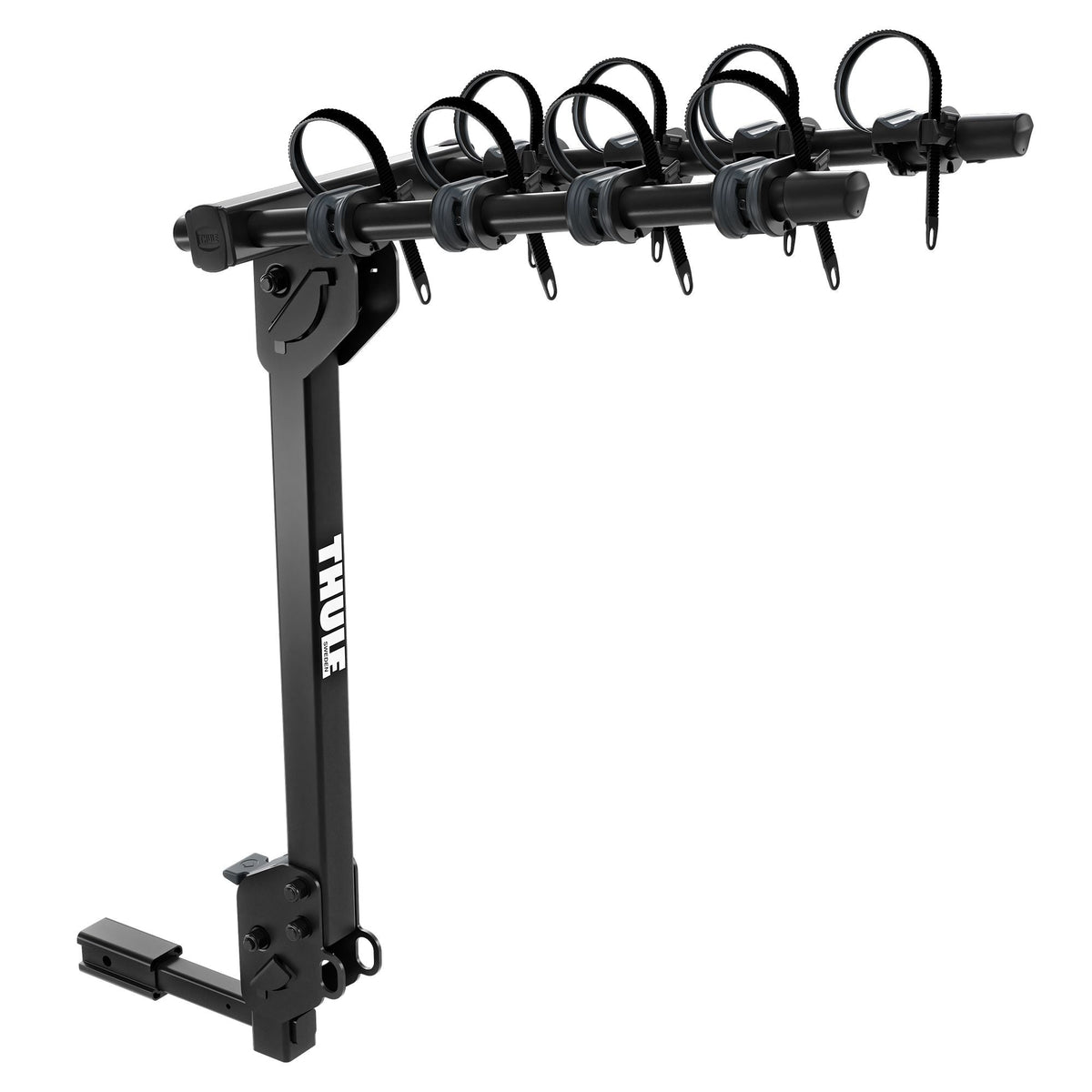 Thule Trailway 4-Bike Hitch Mount Bike Rack, Fits 1-1/4, 2-in Receiver, Black
