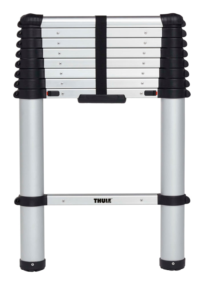 Thule Van Ladder, Extendable with Storage Bag, Silver, 8.5-ft T4