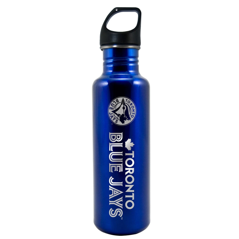 Toronto Blue Jays Stainless Steel Travel Water Bottle For MLB Baseball Fans/Collectors, 26-oz B4